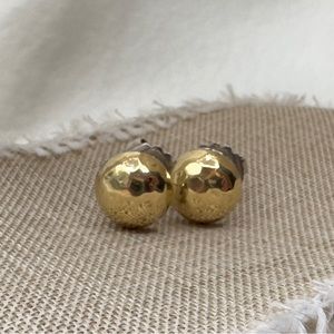 John Hardy Silver & 18K Gold Studs